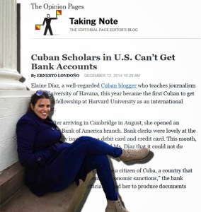 La cancelación de la cuenta bancaria en una sucursal del Bank of América a una estudiante cubana en la Universidad de Harvard, reafirma hoy la crueldad del bloqueo económico que Estados Unidos impone a Cuba 